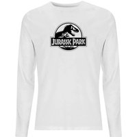 Jurassic Park Logo Men's Long Sleeve T-Shirt - White - S
Jurassic Park Logo Men's Long Sleeve T-Shirt - White - S