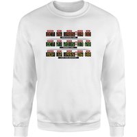 Back To The Future Destination Clock Sweatshirt - White - XL
Back To The Future Destination Clock Sweatshirt - White - XL
