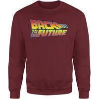 Back To The Future Classic Logo Sweatshirt - Burgundy - L, Red
Back To The Future Classic Logo Sweatshirt - Burgundy - L, Red