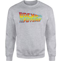 Back To The Future Classic Logo Sweatshirt - Grey - XL, Gray
Back To The Future Classic Logo Sweatshirt - Grey - XL, Gray