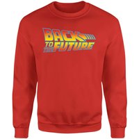 Back To The Future Classic Logo Sweatshirt - Red - S
Back To The Future Classic Logo Sweatshirt - Red - S
