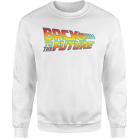 Back To The Future Classic Logo Sweatshirt - White - L
Back To The Future Classic Logo Sweatshirt - White - L