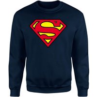 Official Superman Shield Sweatshirt - Navy - S, Blue
Official Superman Shield Sweatshirt - Navy - S, Blue