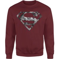 Marble Superman Logo Sweatshirt - Burgundy - S, Red
Marble Superman Logo Sweatshirt - Burgundy - S, Red