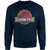 Jurassic Park Logo Vintage Sweatshirt - Navy - M, Blue
Jurassic Park Logo Vintage Sweatshirt - Navy - M, Blue