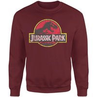 Jurassic Park Logo Vintage Sweatshirt - Burgundy - M, Red
Jurassic Park Logo Vintage Sweatshirt - Burgundy - M, Red