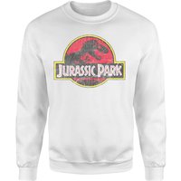Jurassic Park Logo Vintage Sweatshirt - White - S
Jurassic Park Logo Vintage Sweatshirt - White - S