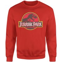 Jurassic Park Logo Vintage Sweatshirt - Red - S
Jurassic Park Logo Vintage Sweatshirt - Red - S