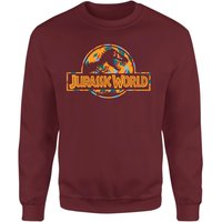Jurassic Park Logo Tropical Sweatshirt - Burgundy - M, Red
Jurassic Park Logo Tropical Sweatshirt - Burgundy - M, Red