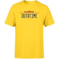 Back To The Future Outatime Plate Men's T-Shirt - Yellow - S
Back To The Future Outatime Plate Men's T-Shirt - Yellow - S