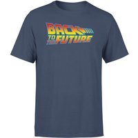 Back To The Future Classic Logo Men's T-Shirt - Navy - S, Blue
Back To The Future Classic Logo Men's T-Shirt - Navy - S, Blue