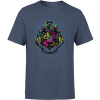 Harry Potter Hogwarts Neon Crest Men's T-Shirt - Navy - M, Blue
Harry Potter Hogwarts Neon Crest Men's T-Shirt - Navy - M, Blue