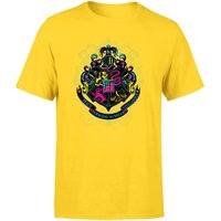 Harry Potter Hogwarts Neon Crest Men's T-Shirt - Yellow - M
Harry Potter Hogwarts Neon Crest Men's T-Shirt - Yellow - M