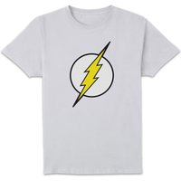 Justice League Flash Logo Men's T-Shirt - White - S
Justice League Flash Logo Men's T-Shirt - White - S