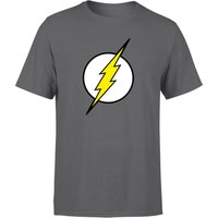 Justice League Flash Logo Men's T-Shirt - Charcoal - XL, Black
Justice League Flash Logo Men's T-Shirt - Charcoal - XL, Black