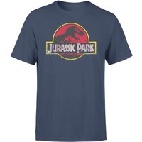 Jurassic Park Logo Vintage Men's T-Shirt - Navy - XL, Blue
Jurassic Park Logo Vintage Men's T-Shirt - Navy - XL, Blue
