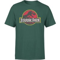 Jurassic Park Logo Vintage Men's T-Shirt - Green - XL
Jurassic Park Logo Vintage Men's T-Shirt - Green - XL