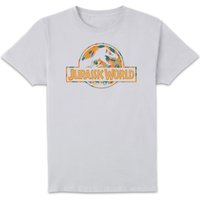 Jurassic Park Logo Tropical Men's T-Shirt - White - M
Jurassic Park Logo Tropical Men's T-Shirt - White - M