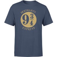 Harry Potter Platform Men's T-Shirt - Navy - L, Blue
Harry Potter Platform Men's T-Shirt - Navy - L, Blue