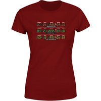 Back To The Future Destination Clock Women's T-Shirt - Burgundy - L, Red
Back To The Future Destination Clock Women's T-Shirt - Burgundy - L, Red