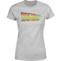 Back To The Future Classic Logo Women's T-Shirt - Grey - M, Gray
Back To The Future Classic Logo Women's T-Shirt - Grey - M, Gray