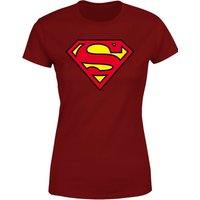 Official Superman Shield Women's T-Shirt - Burgundy - M, Red
Official Superman Shield Women's T-Shirt - Burgundy - M, Red