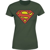 Official Superman Crackle Logo Women's T-Shirt - Green - S
Official Superman Crackle Logo Women's T-Shirt - Green - S