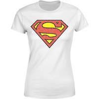 Official Superman Crackle Logo Women's T-Shirt - White - L
Official Superman Crackle Logo Women's T-Shirt - White - L