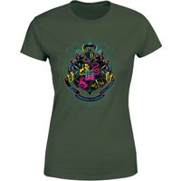 Harry Potter Hogwarts Neon Crest Women's T-Shirt - Green - XXL
Harry Potter Hogwarts Neon Crest Women's T-Shirt - Green - XXL