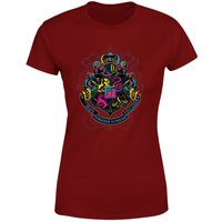 Harry Potter Hogwarts Neon Crest Women's T-Shirt - Burgundy - XS, Red
Harry Potter Hogwarts Neon Crest Women's T-Shirt - Burgundy - XS, Red