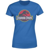 Jurassic Park Logo Vintage Women's T-Shirt - Blue - XXL
Jurassic Park Logo Vintage Women's T-Shirt - Blue - XXL