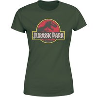 Jurassic Park Logo Vintage Women's T-Shirt - Green - XXL
Jurassic Park Logo Vintage Women's T-Shirt - Green - XXL
