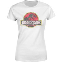 Jurassic Park Logo Vintage Women's T-Shirt - White - L
Jurassic Park Logo Vintage Women's T-Shirt - White - L