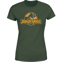 Jurassic Park Logo Tropical Women's T-Shirt - Green - XXL
Jurassic Park Logo Tropical Women's T-Shirt - Green - XXL