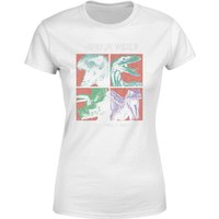 Jurassic Park World Four Colour Faces Women's T-Shirt - White - XXL
Jurassic Park World Four Colour Faces Women's T-Shirt - White - XXL