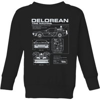 Back To The Future Delorean Schematic Kids' Sweatshirt - Black - 3-4 Years
Back To The Future Delorean Schematic Kids' Sweatshirt - Black - 3-4 Years