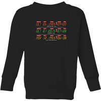 Back To The Future Destination Clock Kids' Sweatshirt - Black - 5-6 Years
Back To The Future Destination Clock Kids' Sweatshirt - Black - 5-6 Years