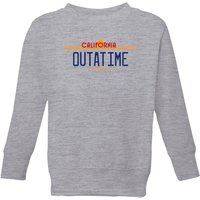 Back To The Future Outatime Plate Kids' Sweatshirt - Grey - 11-12 Years, Gray
Back To The Future Outatime Plate Kids' Sweatshirt - Grey - 11-12 Years, Gray