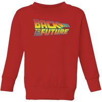 Back To The Future Classic Logo Kids' Sweatshirt - Red - 7-8 Years
Back To The Future Classic Logo Kids' Sweatshirt - Red - 7-8 Years