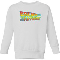 Back To The Future Classic Logo Kids' Sweatshirt - White - 11-12 Years
Back To The Future Classic Logo Kids' Sweatshirt - White - 11-12 Years