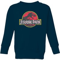 Jurassic Park Logo Vintage Kids' Sweatshirt - Navy - 9-10 Years
Jurassic Park Logo Vintage Kids' Sweatshirt - Navy - 9-10 Years