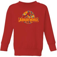 Jurassic Park Logo Tropical Kids' Sweatshirt - Red - 3-4 Years
Jurassic Park Logo Tropical Kids' Sweatshirt - Red - 3-4 Years