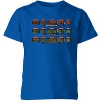Back To The Future Destination Clock Kids' T-Shirt - Blue - 7-8 Years
Back To The Future Destination Clock Kids' T-Shirt - Blue - 7-8 Years