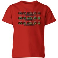 Back To The Future Destination Clock Kids' T-Shirt - Red - 7-8 Years
Back To The Future Destination Clock Kids' T-Shirt - Red - 7-8 Years