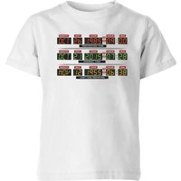 Back To The Future Destination Clock Kids' T-Shirt - White - 3-4 Years
Back To The Future Destination Clock Kids' T-Shirt - White - 3-4 Years