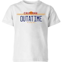 Back To The Future Outatime Plate Kids' T-Shirt - White - 9-10 Years
Back To The Future Outatime Plate Kids' T-Shirt - White - 9-10 Years