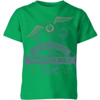 Harry Potter Quidditch At Hogwarts Kids' T-Shirt - Green - 11-12 Years
Harry Potter Quidditch At Hogwarts Kids' T-Shirt - Green - 11-12 Years