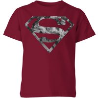 Marble Superman Logo Kids' T-Shirt - Burgundy - 5-6 Years, Red
Marble Superman Logo Kids' T-Shirt - Burgundy - 5-6 Years, Red