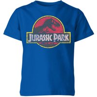 Jurassic Park Logo Vintage Kids' T-Shirt - Blue - 7-8 Years
Jurassic Park Logo Vintage Kids' T-Shirt - Blue - 7-8 Years