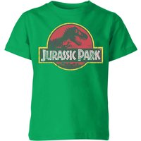 Jurassic Park Logo Vintage Kids' T-Shirt - Green - 3-4 Years
Jurassic Park Logo Vintage Kids' T-Shirt - Green - 3-4 Years